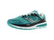 Saucony S10290 5 070 Women s Triumph ISO 2 Running Shoes Teal Black White 7 M US