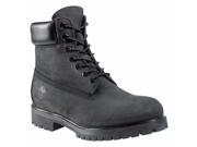 Timberland C10073 Men s 6 Inch Premium Waterproof Boots Black Nubuck 7.5 W US