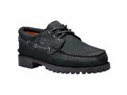 Timberland A11ZO Men s Authentic 3 Eye Classic Lug Shoes Black Nubuck 9 W US