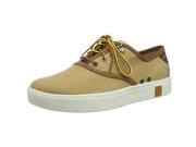 Timberland CA15KC Men s Amherst Oxford Canvas Sneakers Brown 7.5 M US