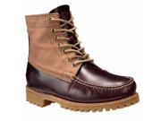 Timberland CA13UF Men s Authentics Chukka Boots Brown Leather Canvas 8 W US
