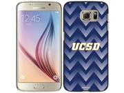 Coveroo Samsung Galaxy S6 Black Thinshield Case with UCSD Gradient Chevron Design