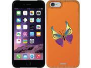 Coveroo Apple iPhone 6/6s Wood Thinshield Case with Butterfly Orange Glimmer, Full-Color Design Coveroo Apple iPhone 6/6s Wood Thinshield Case with Butterfly Orange Glimmer, Full-Color Design