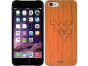 Coveroo Apple iPhone 6 6s Wood Thinshield Case with West Virginia Alternate Mark Laser Engraved Design