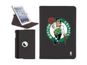 Coveroo Apple iPad Mini 4 Black Folio Case with Boston Celtics Primary Color Design