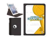 Coveroo Apple iPad Mini 4 Black Folio Case with Golden State Warriors Champions Full Color Design