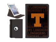 Coveroo Apple iPad Mini 4 Black Folio Case with University of Texas Repeat Full Color Design