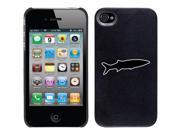 Coveroo Apple iPhone 4 4S Black Thinshield Case with Trout Color Design