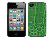 Coveroo Apple iPhone 4 4S Black Thinshield Case with Snake Green Full Color Design