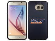 Coveroo Samsung Galaxy S6 Black Guardian Case with UTEP UTEP Miners Color Design