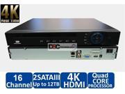 Dahua OEM NVR4216 4KS2 16 Channel NVR 4K H.264 H.265 1U Case Network Video Recorder P2P NO HDD INSTALLED