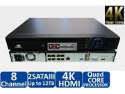 Dahua OEM NVR4208 8P 4KS2 8 Channel 8Ports PoE NVR 4K H.264 H.265 1U Case Network Video Recorder P2P NO HDD INSTALLED