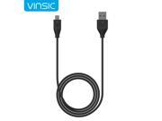 USB Data Cable Micro USB Charing Cable Vinsic® USB 2.0 Male to Micro USB Charging data Cable 5pc Set 1*30cm 3*1m 1*2m