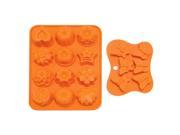 Fondant Molds Boieo Non stick Flower Butterfly Silicone Baking Mold for Cake Candy Chocolate Jelly Fondant and Soap Making Set of 2