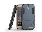 Olen ZTE Grand X3 Case TPU and PC 2 in 1 Kickstand Protective Cover Finish Case for ZTE Grand X3 Case Blue Black