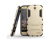 Olen ZTE Grand X3 Case TPU and PC 2 in 1 Kickstand Protective Cover Finish Case for ZTE Grand X3 Case Gold