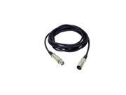 Olen Audio Black Microphone Male to Female XLR Cable 10ft