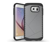 Olen Samsung Galaxy S6 Case Armor Series for Galaxy S6 Gray