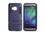 Olen Armor Series HTC M9 Case TPU and PC 2 in 1 Kickstand Protective Cover Finish Case for HTC M9 (Blue-Black) Olen Armor Series HTC M9 Case TPU and PC 2 in 1 Kickstand Protective Cover Finish Case for HTC M9 (Blue-Black)