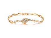 Jewelry 18k Gold Plated Charm Women s Bracelet Link Chain Cz Bracelet Gold for Girls Fine Jewelry
