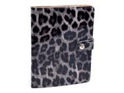 Dasein Patent Leopard Print iPad Case New Smart Stand Cover for iPad 2 3 4