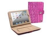 Dasein Patent Faux Crocoskin iPad Mini Case New Smart Stand Cover for iPad Mini