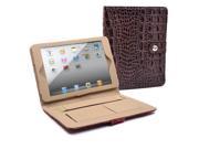 Dasein Patent Faux Crocoskin iPad Mini Case New Smart Stand Cover for iPad Mini