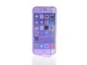 MOONCASE S Line Soft Gel TPU Flexible Silicone Skin Flip Case Cover For Apple iPhone 6 Plus Purple
