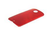 MOONCASE Hard Rubber Coating Back Case Cover for Motorola Moto X Red