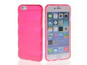 MOONCASE Flexible Soft Gel TPU Silicone Slim Back Case Cover for Apple iPhone 6 Plus Hot pink