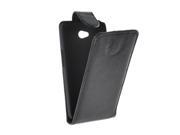MOONCASE Slim Flip PU Leather Pouch Case Cover for LG L65 Black
