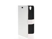 MOONCASE Litchi Skin Flip Leather Wallet Card Pouch Stand Back Case Cover For Huawei Ascend G630 White