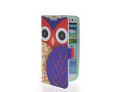 MOONCASE Cute Owl Design Flip Leather Wallet Card Pouch Stand Back Case Cover For Samsung Galaxy S3 I9300