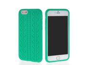 MOONCASE Tire Lines Soft Silicone Skin Back Case Cover For Apple iPhone 6 Green