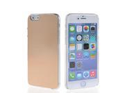 MOONCASE Hard Brushed Aluminum Metal Back Plate Case Cover For Apple iPhone 6 4.7 inch Gold