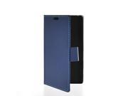 MOONCASE Flip Leather Wallet Card Pouch Stand Back Case Cover For Sony Xperia Z2A Blue
