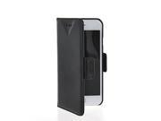 MOONCASE Flip Leather Wallet Card Pouch Stand Case Cover For Apple iPhone 6 Black