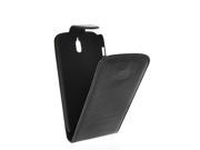 MOONCASE Flip Leather Pouch Case Cover For Huawei Ascend G610 Black