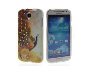MOONCASE Peacock Design Bling Soft Gel Tpu Silicone Skin Slim Back Case Cover For Samsung Galaxy S4 I9500