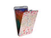 MOONCASE Flower Pattern Flip Leather Pouch Case Cover For Samsung Galaxy Note 3 N9000