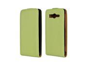 MOONCASE Cowskin Flip Leather Pouch Case Cover For Huawei Ascend G520 Green