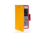 MOONCASE Flip Leather Wallet Card Shell Pouch Stand Case Cover For Samsung Galaxy S2 I9100 Yellow