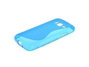 MOONCASE S line Flexible Soft Gel Tpu Silicone Skin Slim Back Case Cover For Samsung Galaxy Express 2 II G3815 Blue