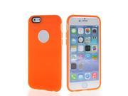MOONCASE New Design Flexible Soft Gel Tpu Silicone Skin Slim Back Case Cover For Apple iPhone 6 4.7 inch Orange