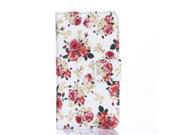 MOONCASE Galaxy S6 Case Pattern Floral Case for Samsung Galaxy S6 Leather Flip Cover Wallet Card Slot and Kickstand Function