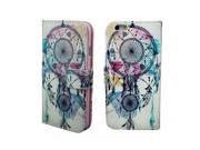 MOONCASE Cute Pattern Leather Flip Wallet Card Slot Bracket TCase Cover for Apple iPhone 6 4.7