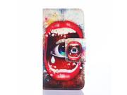 MOONCASE High Quality PU Leather Flip Wallet Card Pouch and Stand [Beautiful Pattern] TPU Case Cover for Samsung Galaxy S4 Mini