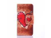 MOONCASE High Quality PU Leather Flip Wallet Card Pouch and Stand [Beautiful Pattern] TPU Case Cover for LG G3 Mini