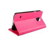 MOONCASE High Quality Leather Case for Samsung Galaxy S5 Flip Cover Wallet Card Pouch Stand Back Case Pink