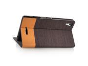 MOONCASE Case for Sony Xperia T3 [Coffee] Premium PU Leather Flip Wallet Card Slot Bracket Back Case Cover